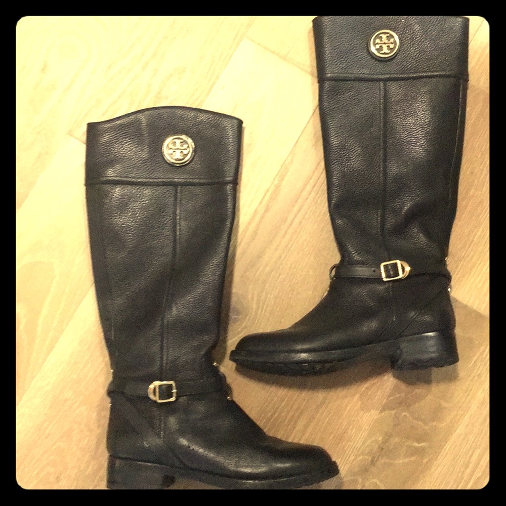 Tory Burch Tall Black Boot